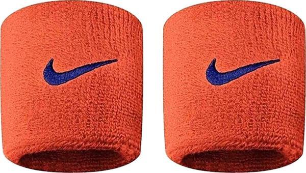 Nike Swoosh Wristbands 2 Pk Team Orange/College Navy Osfm,One Size/5 - Image 1