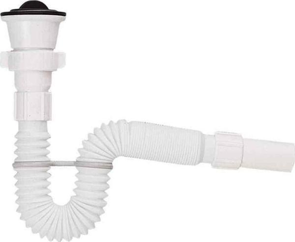 JAPAR Körüklü Lavabo Ve Evye Sifonu 32 Mm Çıkışlı - Image 1