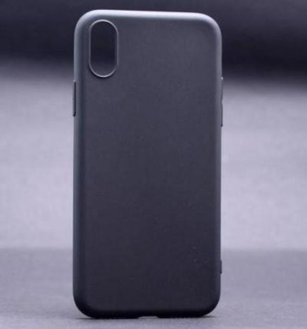 Zore iPhone Xs ile Uyumlu İmax Silikon Kılıf Siyah - Image 1