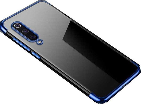 Zore Mi 9 ile Uyumlu Glitter Silikon Kılıf Mavi - Image 1
