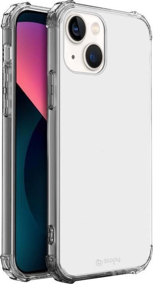 Blogy iPhone 13 Mini ile Uyumlu Crystal Fit Kılıf Crystal Clear - Image 1