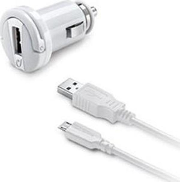 Cellular Line USB Car Charger Kit Ultra Micro Usb Araç Şarj Aleti 2A - Image 1