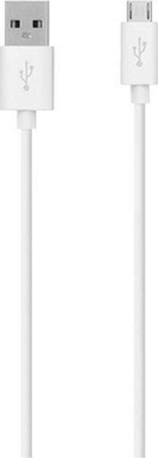 Belkin F2CU012bt2M-WHT Micro Usb Şarj Ve Senk. Kablosu 2m Beyaz - Image 1