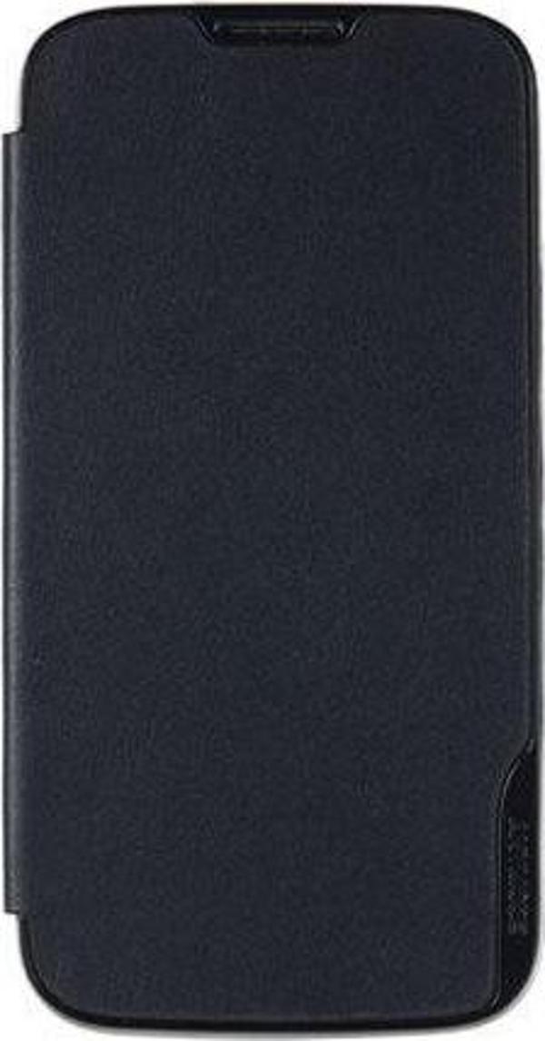 Anymode i9500 Galaxy S4 ile Uyumlu Folio Hard Cover Siyah BRFH000KBK - Image 1