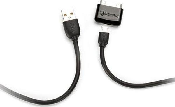 Griffin Data ve Şarj Kablosu, iPad & Micro USB - Image 1