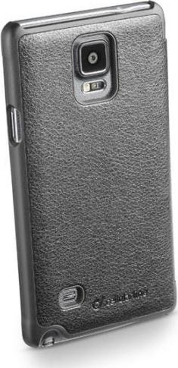 Cellular Line Galaxy Note 4 ile Uyumlu Book Essential Kapaklı Kılıf Siyah BOOKESSPHNOTE4K - Image 1