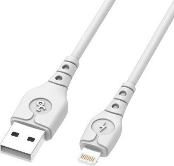 Jopus Universal Lightning JO-DK9 J-WELL 1mt Data Kablosu Beyaz - Image 1
