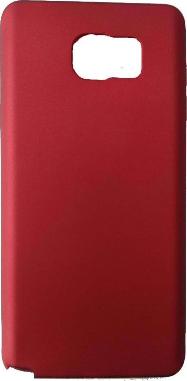 Jopus Galaxy Note 5 ile Uyumlu Soft Oil Silikon Kılıf Kırmızı JS-108 - Image 1