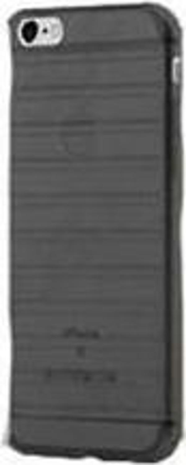 Jopus iPhone 5G ile Uyumlu Silikon Tırtıklı Arka Koruma Paneli Siyah SK-030 - Image 1