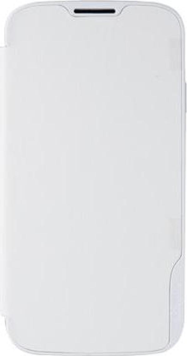 Anymode i9500 Galaxy S4 ile Uyumlu Folio Hard Cover Beyaz BRFH000KWH - Image 1