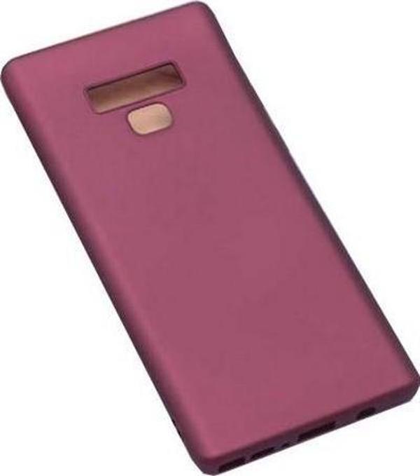 Jopus Galaxy Note 9 ile Uyumlu Soft Oil  Silikon Kılıf Mürdüm - Image 1