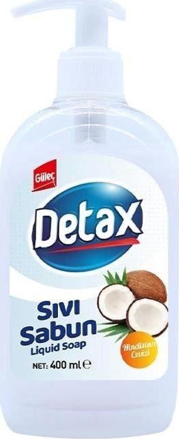 DETAX SIVI SABUN 400ML HİNDİSTAN CEVİZİ - Image 1