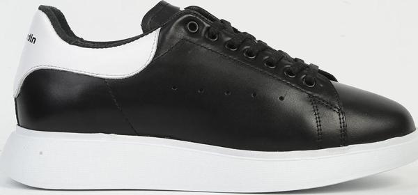 Pierre Cardin Erkek Deri Siyah Beyaz Sneaker PC-32722 - Image 1