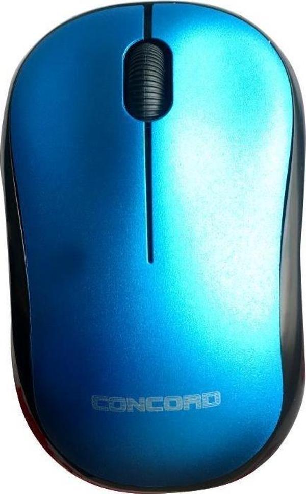 Concord Wireless Mouse C13 - Mavi - Image 1