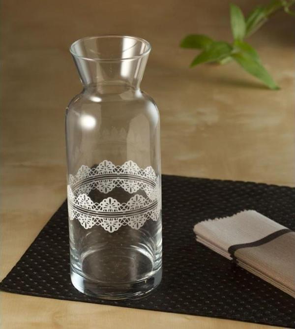 Paşabahçe 43824 Macrame Desenli Karaf Şişe 1260 CC - Image 1