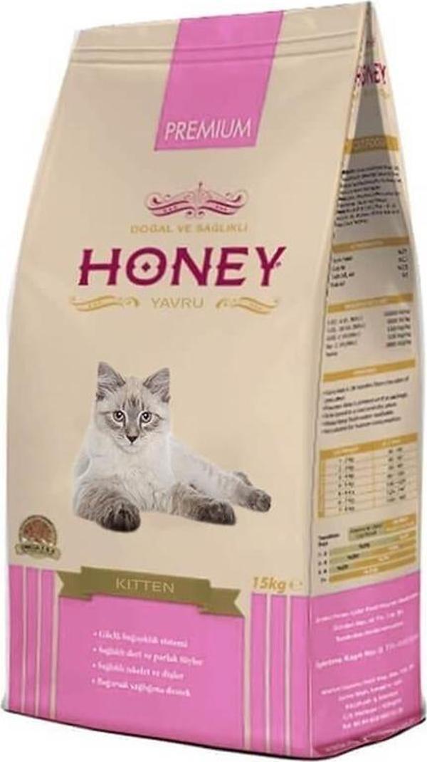 Honey Premium Kitten Tavuklu Yavru Kedi Maması 15 Kg - Image 1