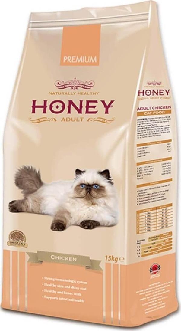Honey Premium Tavuklu Yetişkin Kedi Maması 15 Kg - Image 1
