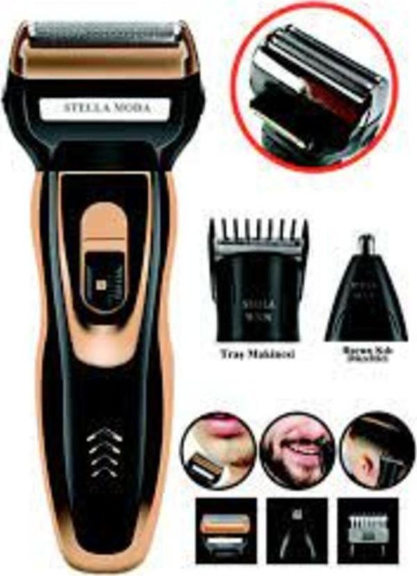 Artı Tech 3 In 1 Şarjlı Saç Sakal Tıraş Turuncu - Image 1