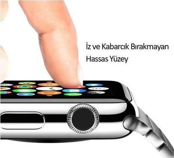 Apple Watch 4 5 40 mm 3D Tam Kaplayan Cam Ekran Koruyucu Filmi - Image 1