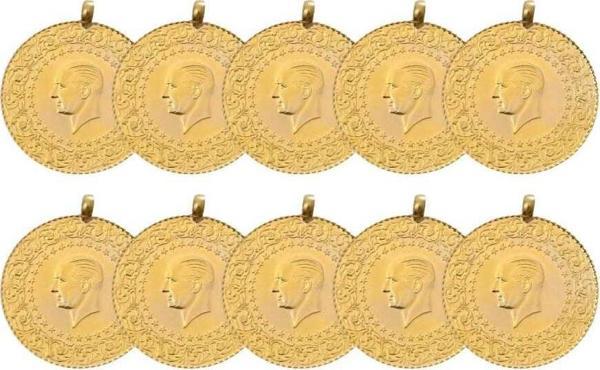 Eski 10 Adet Yarım Altın - Image 1