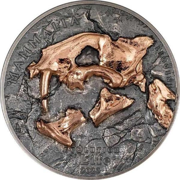 Nimravidae Evrimi 2023 1 Ons Gümüş Sikke Coin - Image 1