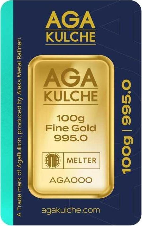 100 gr 24 Ayar Külçe Altın - Image 1