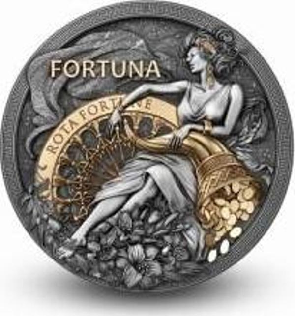 Fortuna Kader Tanrısı Gümüş Sikke Coin - Image 1