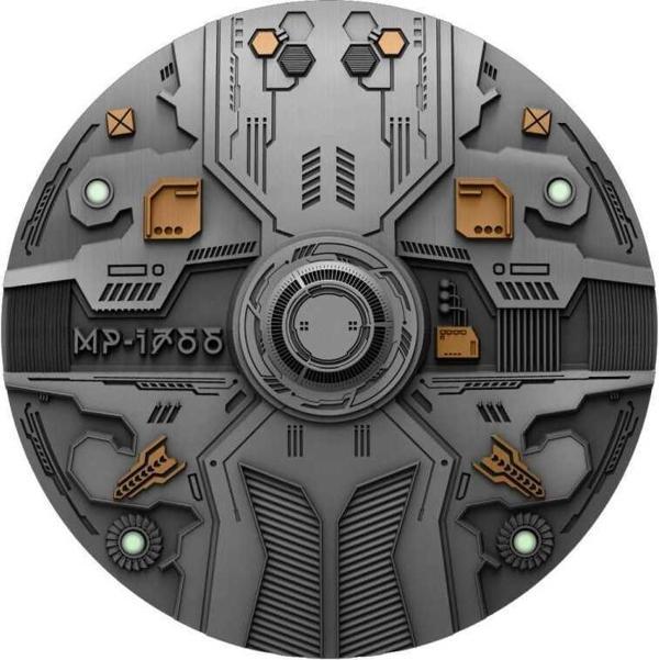 Mıknatıslı Uçan UFO Gümüş Sikke Coin - Image 1