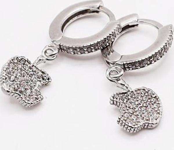 AgaKulche Gümüş Elma Küpe - Image 1