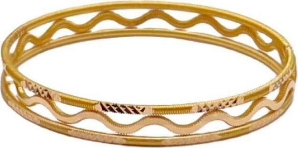 AgaKulche 30 gr 2'li Müjde ve 1 Zikzak 22 Ayar Altın Bilezik