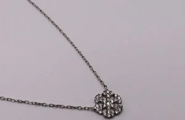 AgaKulche Gümüş Kar Tanesi Hayalet Kolye - Image 1