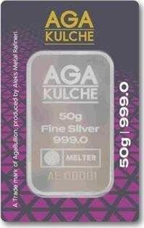 50 gr Külçe Gümüş - Image 1