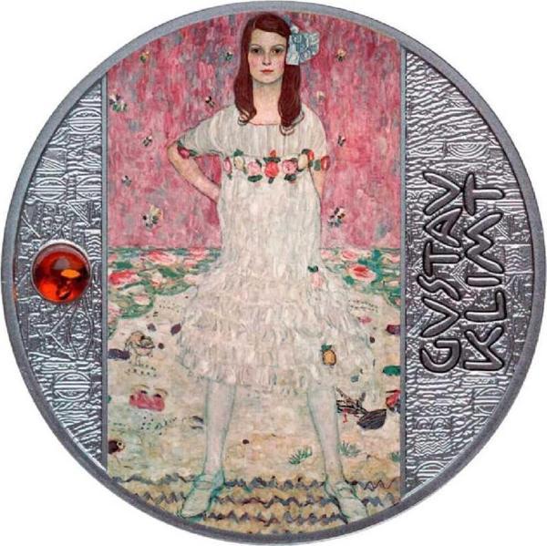 Gustav Klimt Mada Primavesi Tablosu Gümüş Sikke Coin - Image 1