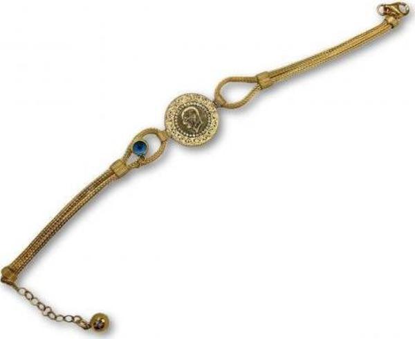 Kağza Çeyrek 7,82 gr 22 Ayar Altın Bileklik - Image 1