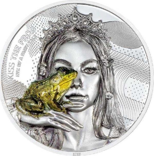 Kurbağa ve Prenses Gümüş Sikke Coin - Image 1