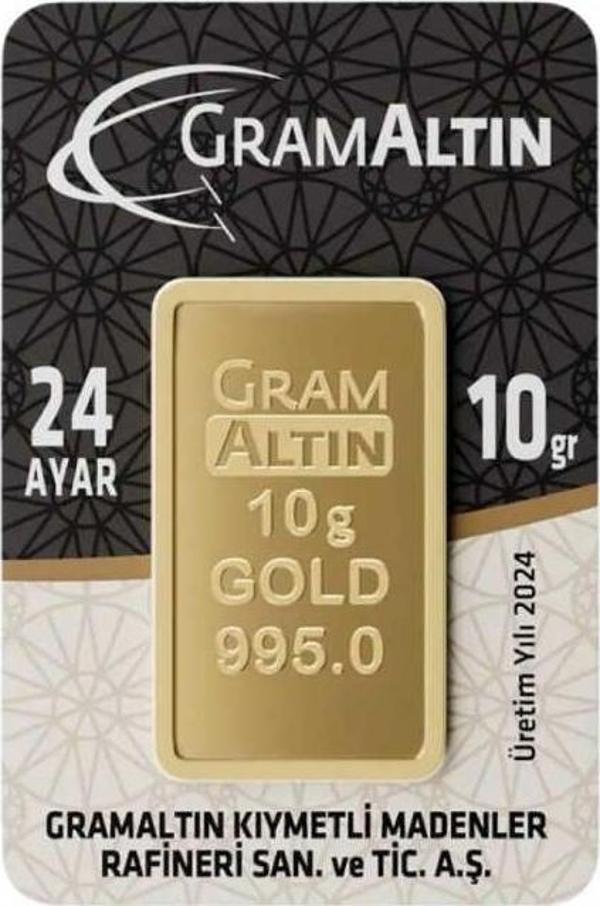 10 gr 24 Ayar Külçe Altın - Image 1