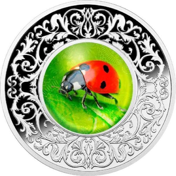 Biedronka Uğurböceği Gümüş Sikke Coin - Image 1