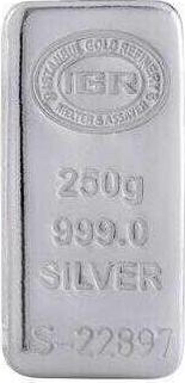 250 gr Külçe Gümüş - Image 1