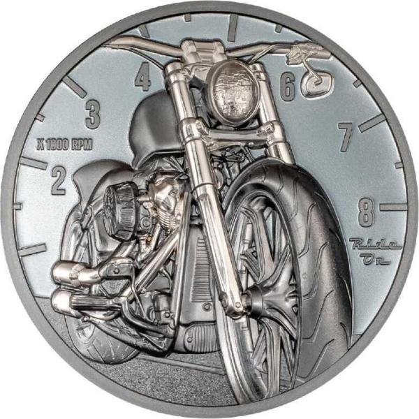 Motorsiklet Gümüş Sikke Coin - Image 1