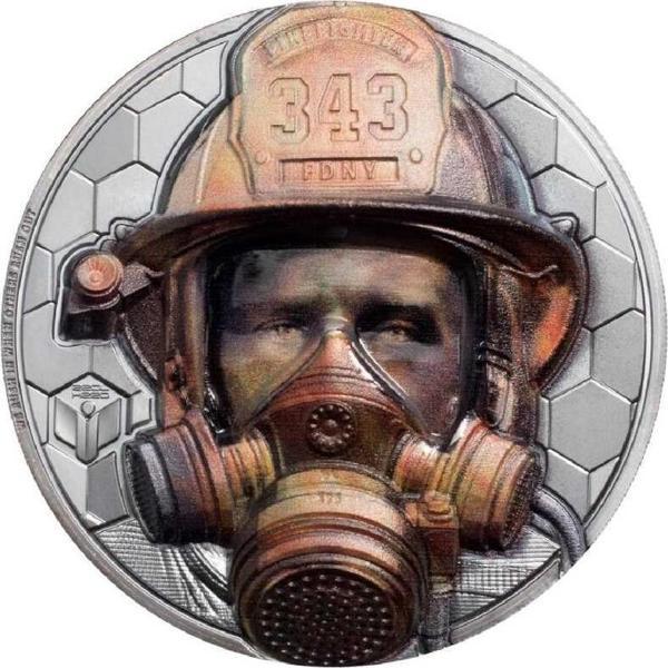 Gerçek Kahramanlar İtfaiye Gümüş Sikke Coin - Image 1