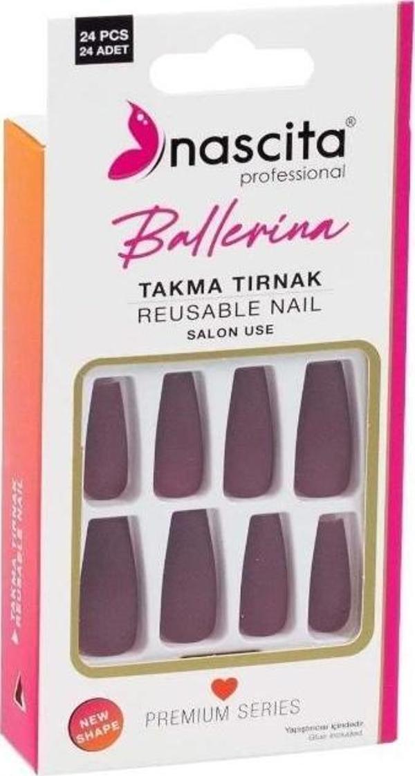 Nascita 24'lü Ballerina Renkli Takma Tırnak - 154 - Image 1