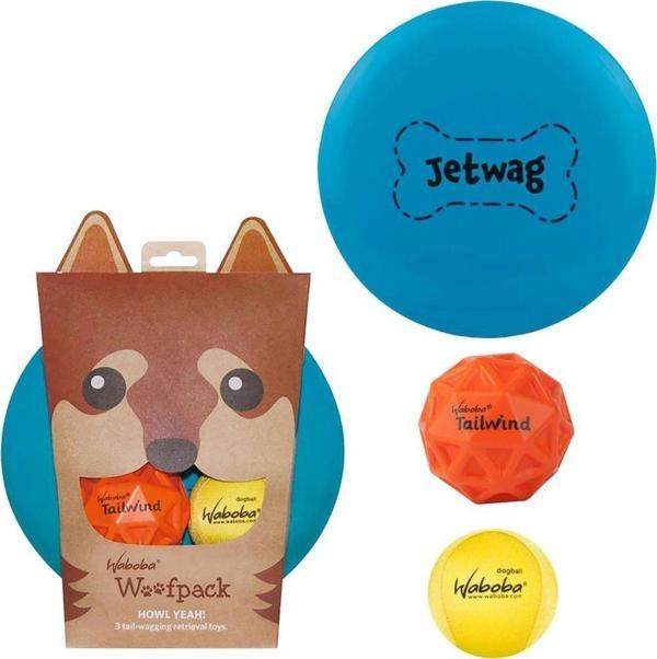 Waboba Woofpack Frizbi Top Köpek Oyuncağı Oyun Seti - Image 1