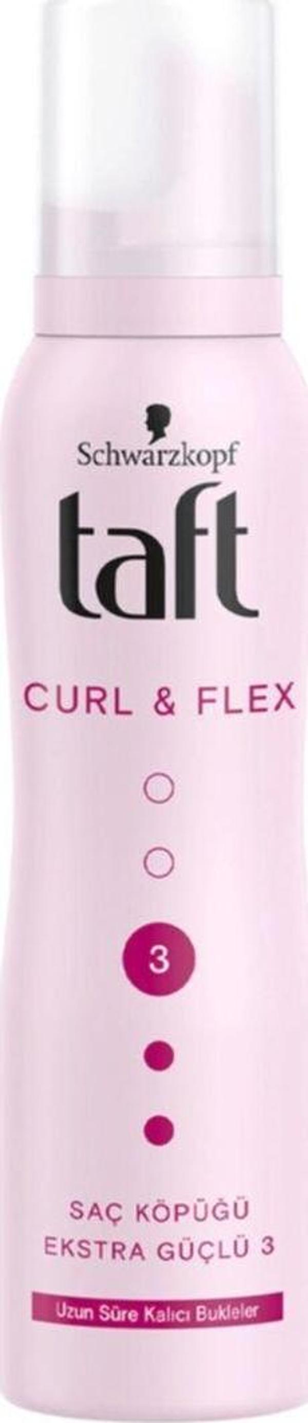 Taft Saç Köpüğü Curl & Flex 150 ml - Image 1