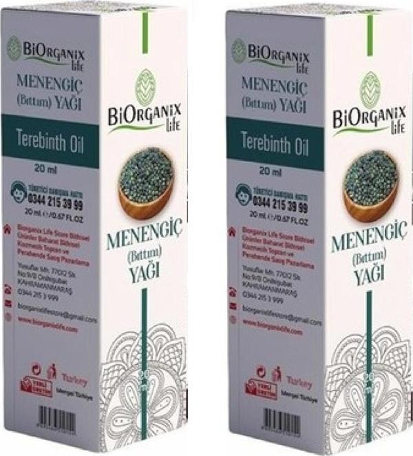 Biorganix Life Menengiç (Bıttım) Yağı 2Adet - Image 1