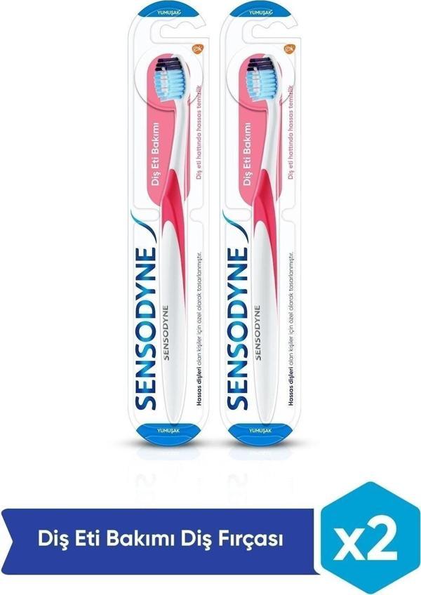 Sensodyene Diş Eti Bakımı Yumuşak Diş Fırçası 2 Li - Image 1