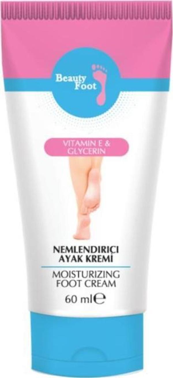 Beauty Face Moisturizing Foot Cream 60ml | Nemlendirici Ayak Kremi - Image 1