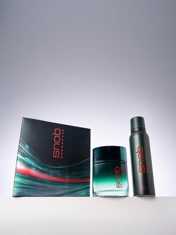 Snob After Dark EDT 100 ml Erkek Parfüm Seti - Image 1