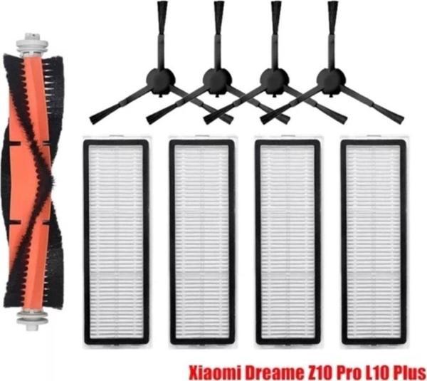 Lin Grup Dreame Bot Z10 Pro L10 Plus Uyumlu Hepa Filtre Fırça Yedek Set - Image 1