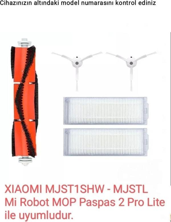 Lin Grup Xiaomi Mi Robot Vakumlu Paspas 2 Pro Mjst1Shw Mjstl Uyumlu Yedek Set - Image 1
