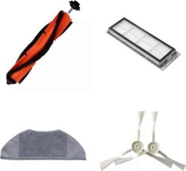 Xiaomi Beyaz Akıllı Robot Süpürge 4Lü Filtre Seti - 2 In 1 Essential - Mjstg1 İthalatçı Garantili - Image 1